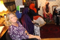 Somaliska Freds besökte Oscar Olsson-museet