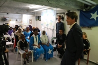 Erik Ullenhag besökte Somaliska Freds september 2014
